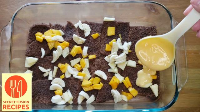 How TO MAKE SIMPLE TRIFLE WITH LEFTOVER CHOCOLATE CAKE смотреть онлайн