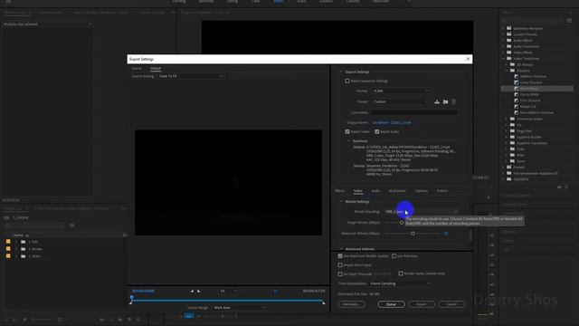 Как экспортировать видео рендеринг Уроки Adobe Premiere смотреть онлайн