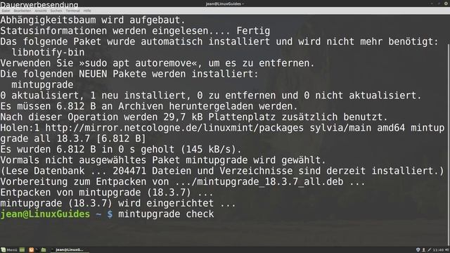 Auf Linux Mint Version 19 aktualisieren - Tutorial смотреть онлайн