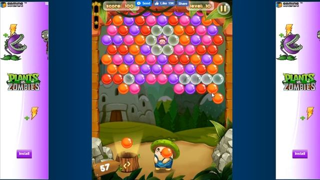 Bubble Shooter - Pop Adventure Khmer - Game Play #4 смотреть онлайн