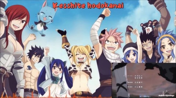 Fairy Tail Opening 20 LETRA/LYRICS 【NEVER-END TALE】
