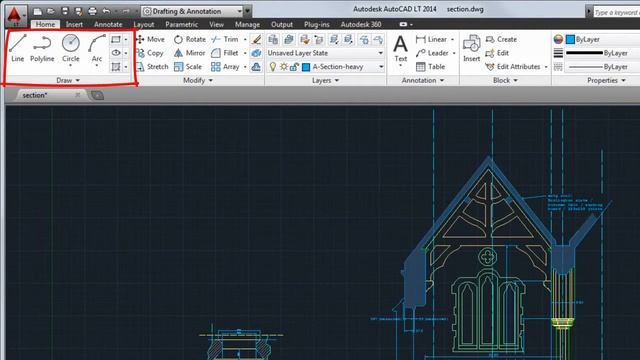 AutoCAD LT 2014 Kullanıcı Arayüzü Turu (AutoCAD LT 2014 Tour the user interface) смотреть онлайн
