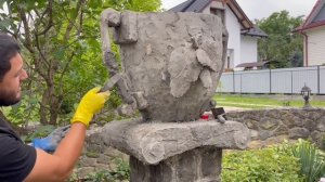 Для дома и не только.,Отличный вазон для цветов из Арт бетона!!!!