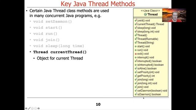 Key Methods in a Java Thread смотреть онлайн