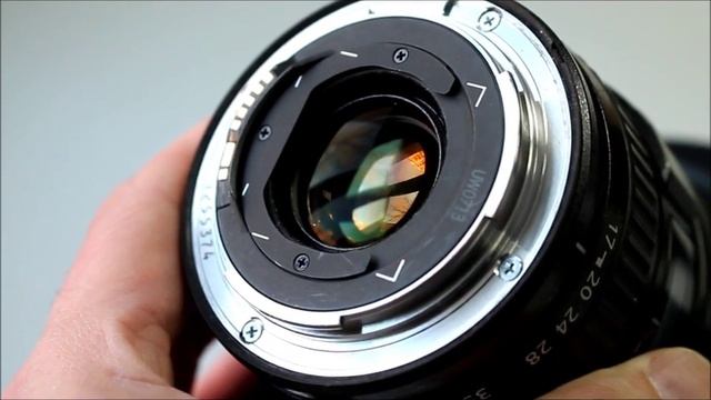 Чистка задней линзы объектива смотреть онлайн