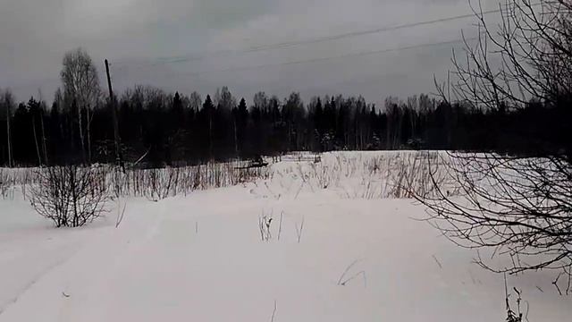 мой снегоход п.Северный.