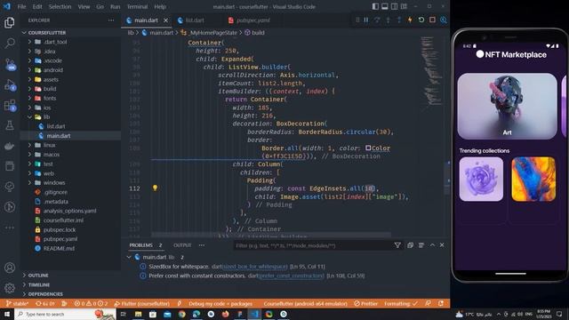 NFT App UI Flutter 2023 (B) смотреть онлайн