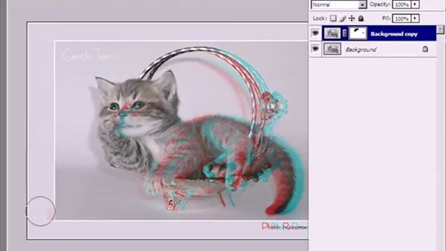 Создание стерео фотографий 3D с помощью фотошоп Photoshop для просмотра в анаглифных очках смотреть онлайн