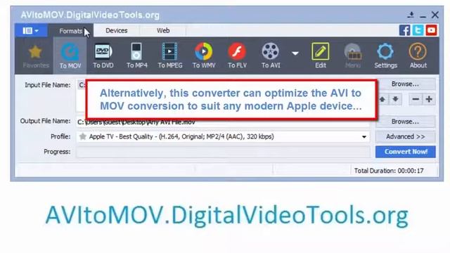 How to convert AVI to MOV step by step (Mac & PC) смотреть онлайн