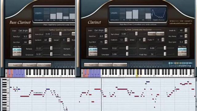 Samplemodeling Clarinets смотреть онлайн