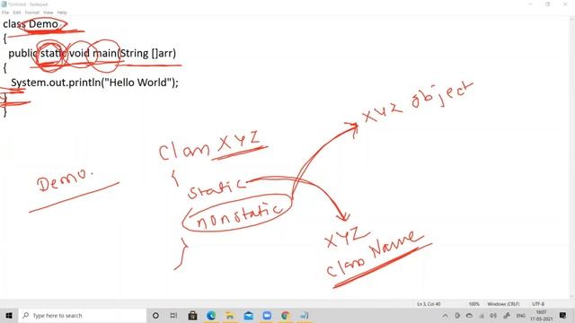 Java SE Lecture 04 || First Java Program Explanation || #java #development смотреть онлайн