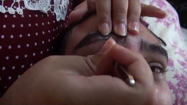 TUTURIAL DE COMO FAZER SOBRANCELHA MASCULINA /VEM COMIGO