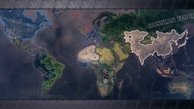 Battle Royale: Kaiserreich Chaos - Hoi4 Timelapse смотреть онлайн