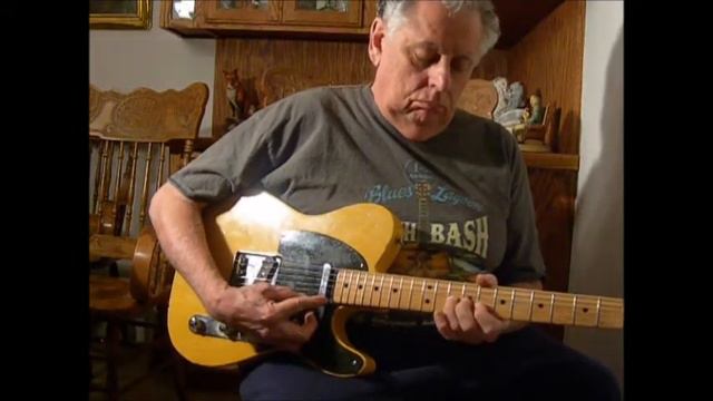 BobbyZ Playing Fender Telecaster 1952 Blackguard Acoustically 6.25 lbs смотреть онлайн