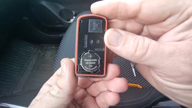 Замена батарейки в ключе Mitsubishi Outlander 3 смотреть онлайн