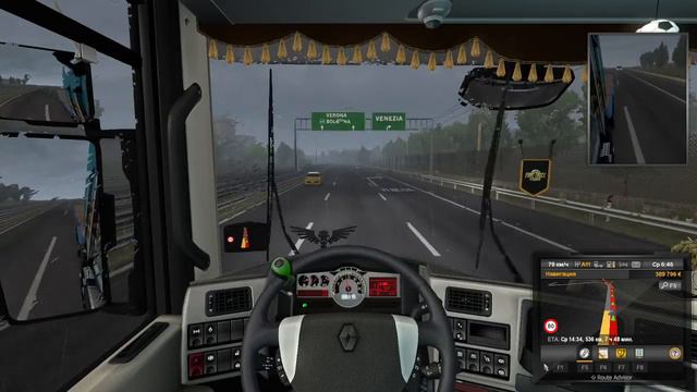 Euro Truck Simulator 2 | Едем в Рим ч.2 смотреть онлайн