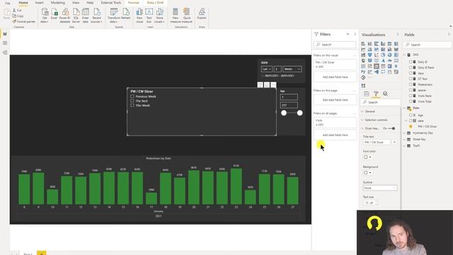 Creating date flags in Power BI date tables смотреть онлайн
