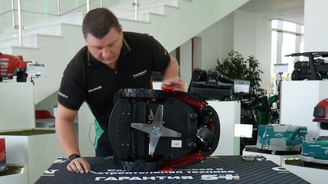 Газонокосилка робот Caiman Ambrogio L35i Deluxe  #роботы#Caiman#обзоргазонокосилкаробот#