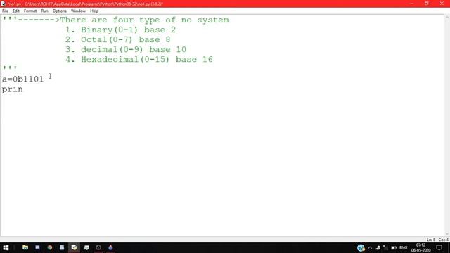 #7 Handling Of Number System In Python| Arya Bhatt смотреть онлайн