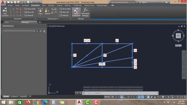 HOW TO DELETE CONSTRAINTS IN AUTOCAD смотреть онлайн