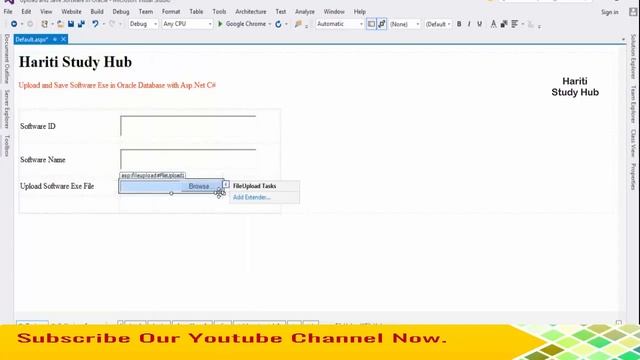 Upload and Save Software Exe in Oracle Database as BLOB Data Asp.Net C# | Hindi | Free Online Learn смотреть онлайн