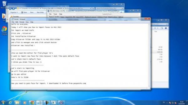 How to Import Faces to PES 2013 [TUTORIAL]