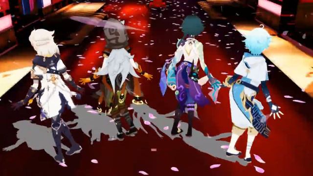 [MMD x Genshin Impact] Ghost Dance - Pacman (Albedo/Razor/Xiao/Chongun) (Effect testing) смотреть онлайн