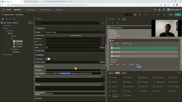 Validaciones de lado del Cliente(HTML) en Oracle APEX смотреть онлайн