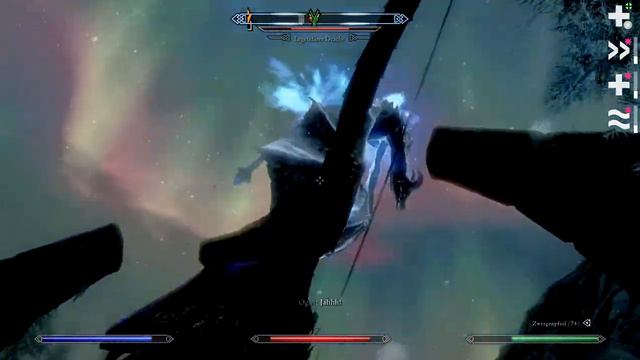 Skyrim - fighting a legendary dragon with 7 followers (too easy) смотреть онлайн