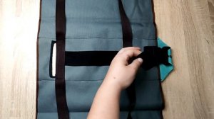 Самодельная вело-сумка на багажник велосипеда / подробный МК