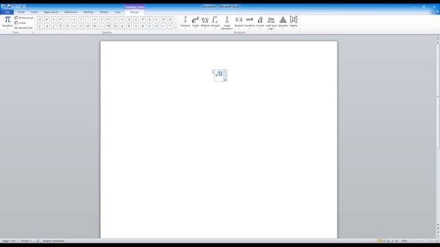 How to type Square Root in Microsoft Word 2010 смотреть онлайн