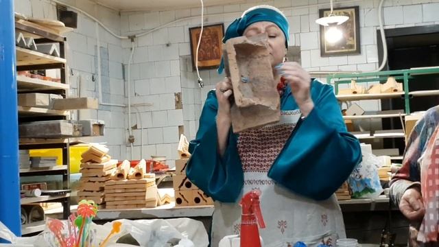 Клинская керамическая мастерская. Производство изразцов. смотреть онлайн