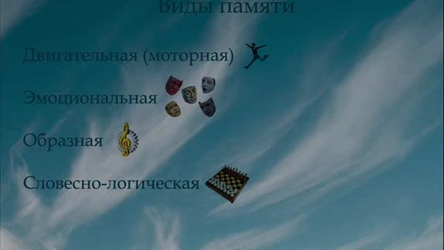 6. Общая психология, Когнитивные функции, Память смотреть онлайн