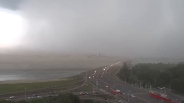 Ливень в Казани 26.06.15 смотреть онлайн