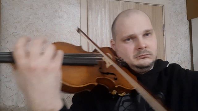 Старая мануфактурная скрипка 4/4 смотреть онлайн