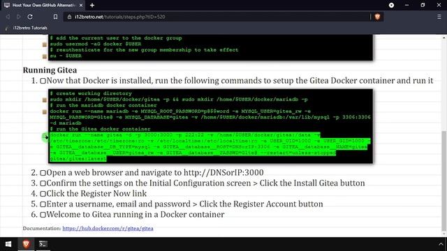 Host Your Own GitHub Alternative with Gitea in Docker смотреть онлайн