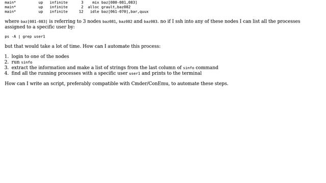 How to list all the processes assigned to a user on a cluster? (2 Solutions!!) смотреть онлайн