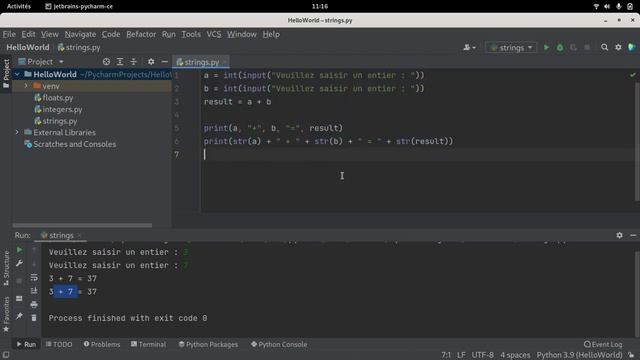 TUTO Python : Manipulation de chaînes de caractères смотреть онлайн