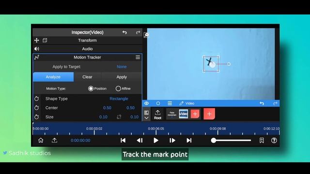 Fake Camera Moment for video in node video Editor смотреть онлайн
