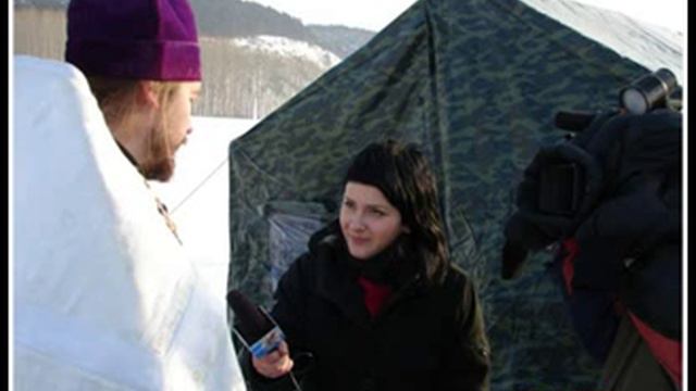 19 января 2007 г. Крещение Господня. Кемеровский район, с. Журовлево, река Томь смотреть онлайн