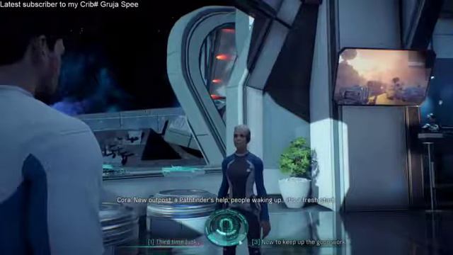 Mass Effect ANDROMEDA NEXUS exploration Part 2 смотреть онлайн