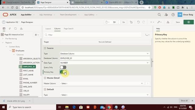 Oracle APEX | Interactive Grid смотреть онлайн