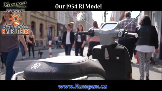 Our 1954 Ri Sports version Model in action by Kumpan Electric of Canada by Emobilite.ca смотреть онлайн