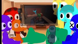 Реакция радужных друзей на "Скримеры радужных друзей 2"