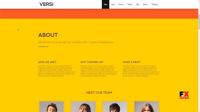 Versi - Onepage WordPress Theme Ward Susila смотреть онлайн
