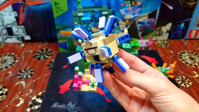 Lego Minecraft 21180: Битва Стражей / The Guardian Battle. ЧЕСТНЫЙ ОБЗОР НАБОРА LEGO MINECRAFT 2022 смотреть онлайн