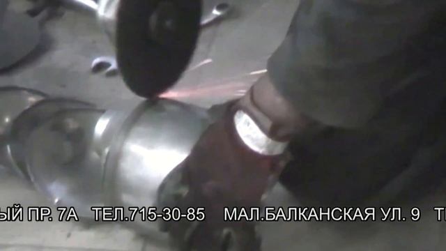 Замена сажевого фильтра и замена гофры на Nissan Qashqai. Замена сажевого фильтра в СПБ. смотреть онлайн