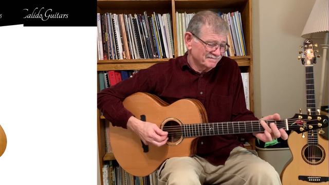 Demo 3: Yulong Guo Steel String Guitar, Cedar Double Top, Solid Koa Back/Sides смотреть онлайн