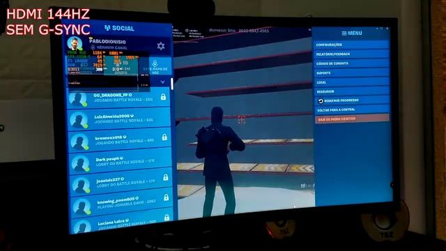 HDMI 2.0 VS DISPLAYPORT 1.4 / G-SYNC FAZ DIFERENÇA?? TESTE COMPLETO?