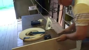 Как приклеить меламиновую кромку на ЛДСП